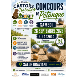 CONCOURS PETANQUE