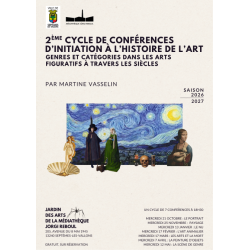 CONFERENCES HISTOIRE ART