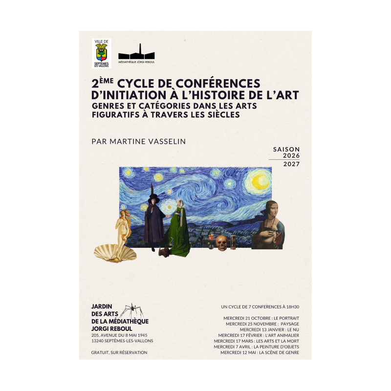 CONFERENCES HISTOIRE ART
