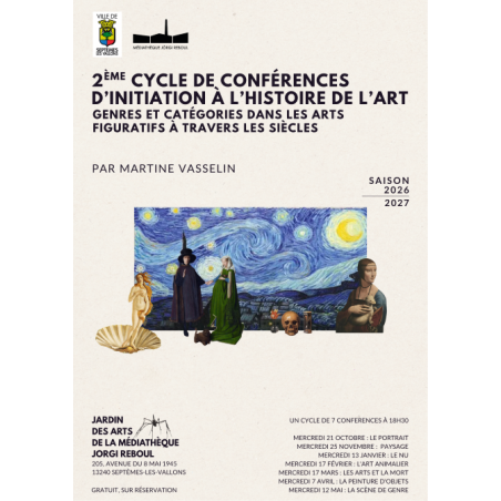 CONFERENCES HISTOIRE ART